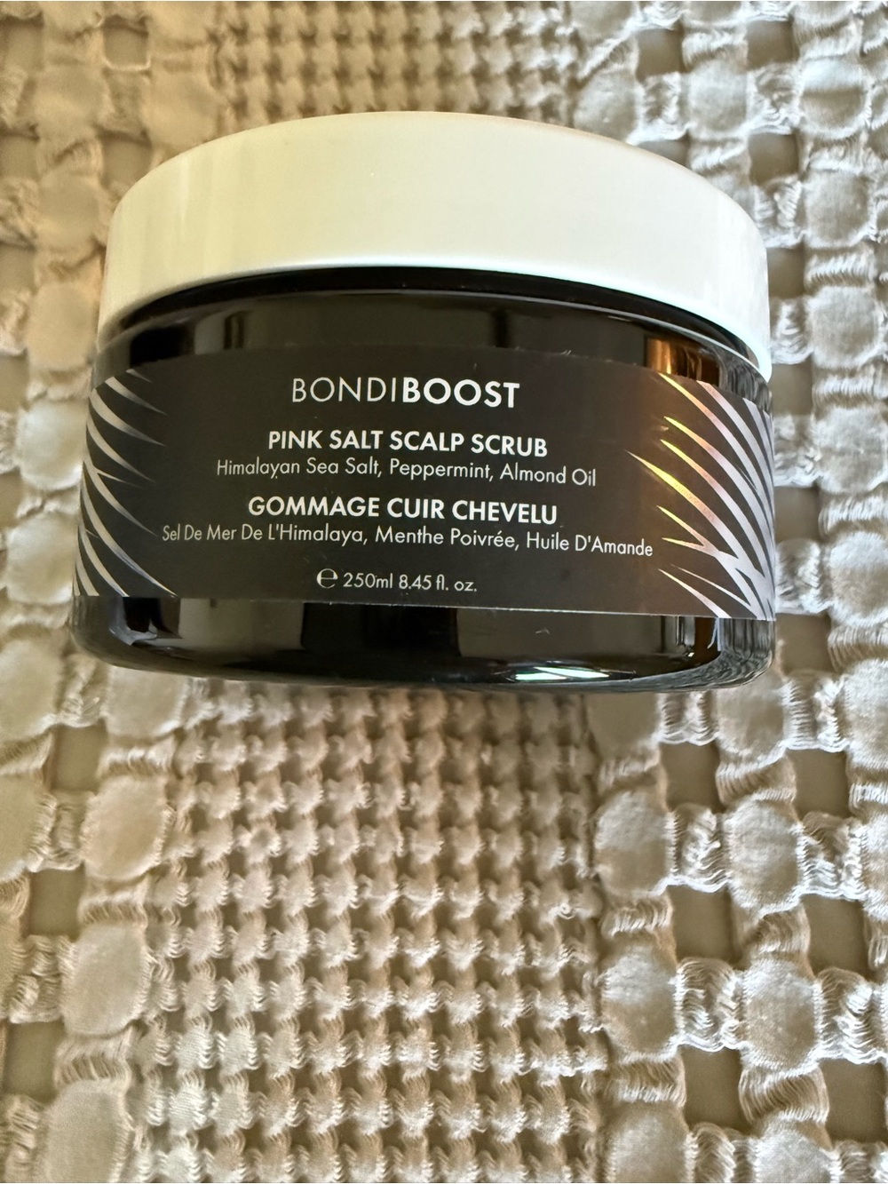 BondiBoost Pink Salt Scalp Scrub - Pink & White